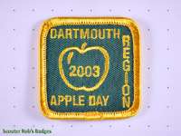 Click to enlarge 2003 Apple Day Dartmouth Region